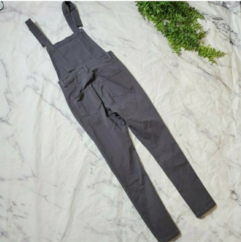 NWT WE WORE WHAT HIGH RISE SKINNY OVERALLS